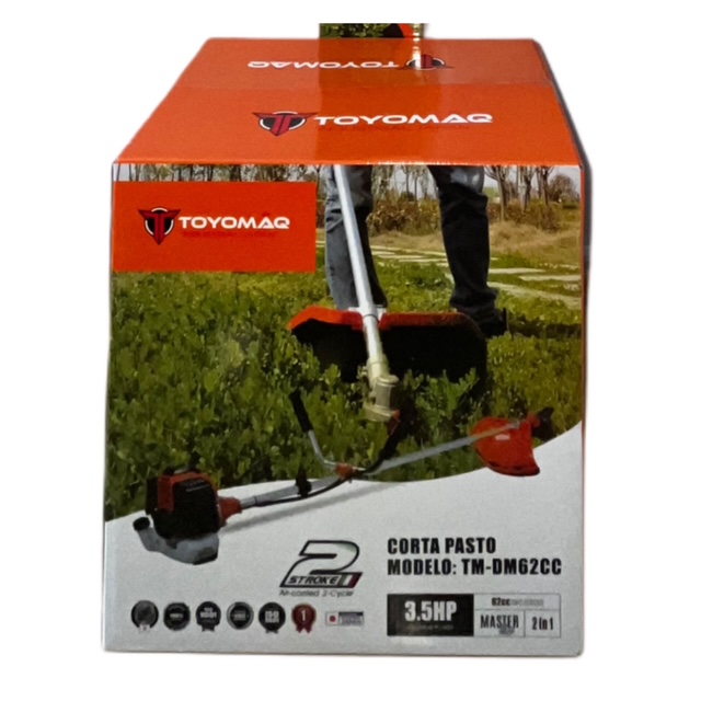 Orilladora Desbrozadora 2 Tiempos 62cc Motor 3,5hp MASTERMAQ - Imagen 2