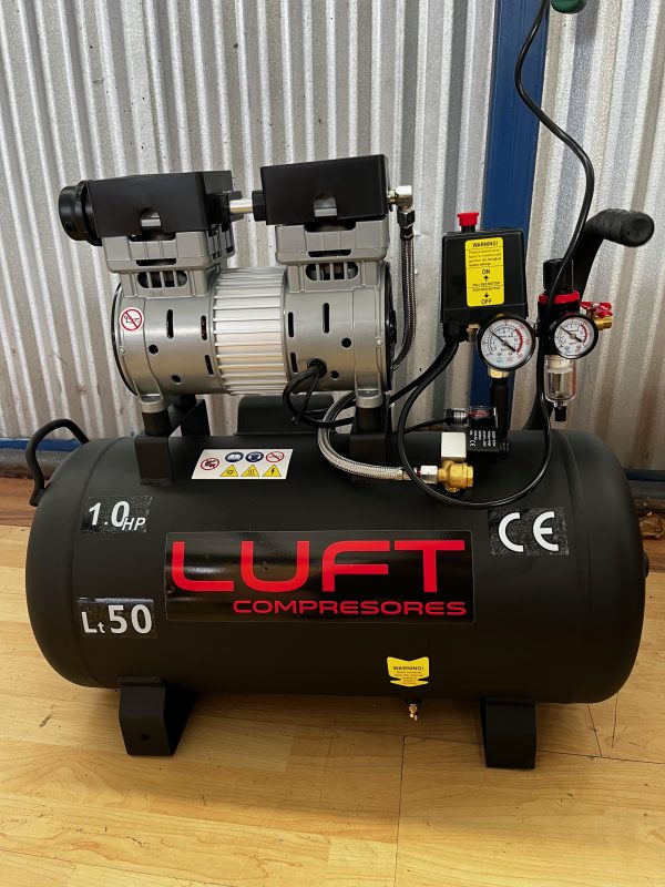 Compresor Dental Insonoro 50 Litros 1 Hp 220v. LUFT - Imagen 2
