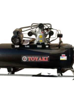 Compresor de Aire 300 Litros Motor 3.5 HP 220V. 116 PSI 8 BAR Toyaki