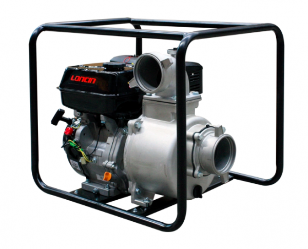 MOTOBOMBA LONCIN 4"X4" MOTOR A GASOLINA (8 HP) - Imagen 2