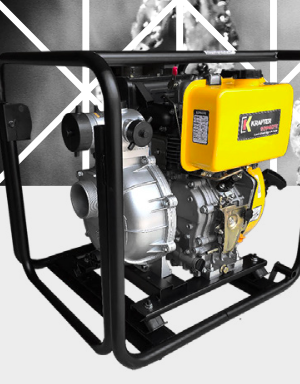 Motobomba Diésel KRAFTER SDP80FE 3″x 3″ alta presión