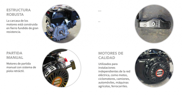 Motor Gasolina Loncin de 15 HP Partida Eléctrica - Imagen 3