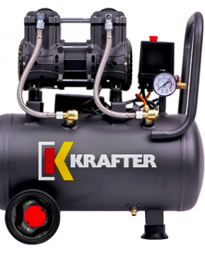 COMPRESOR LIBRE DE ACEITE 24L 1,1KW